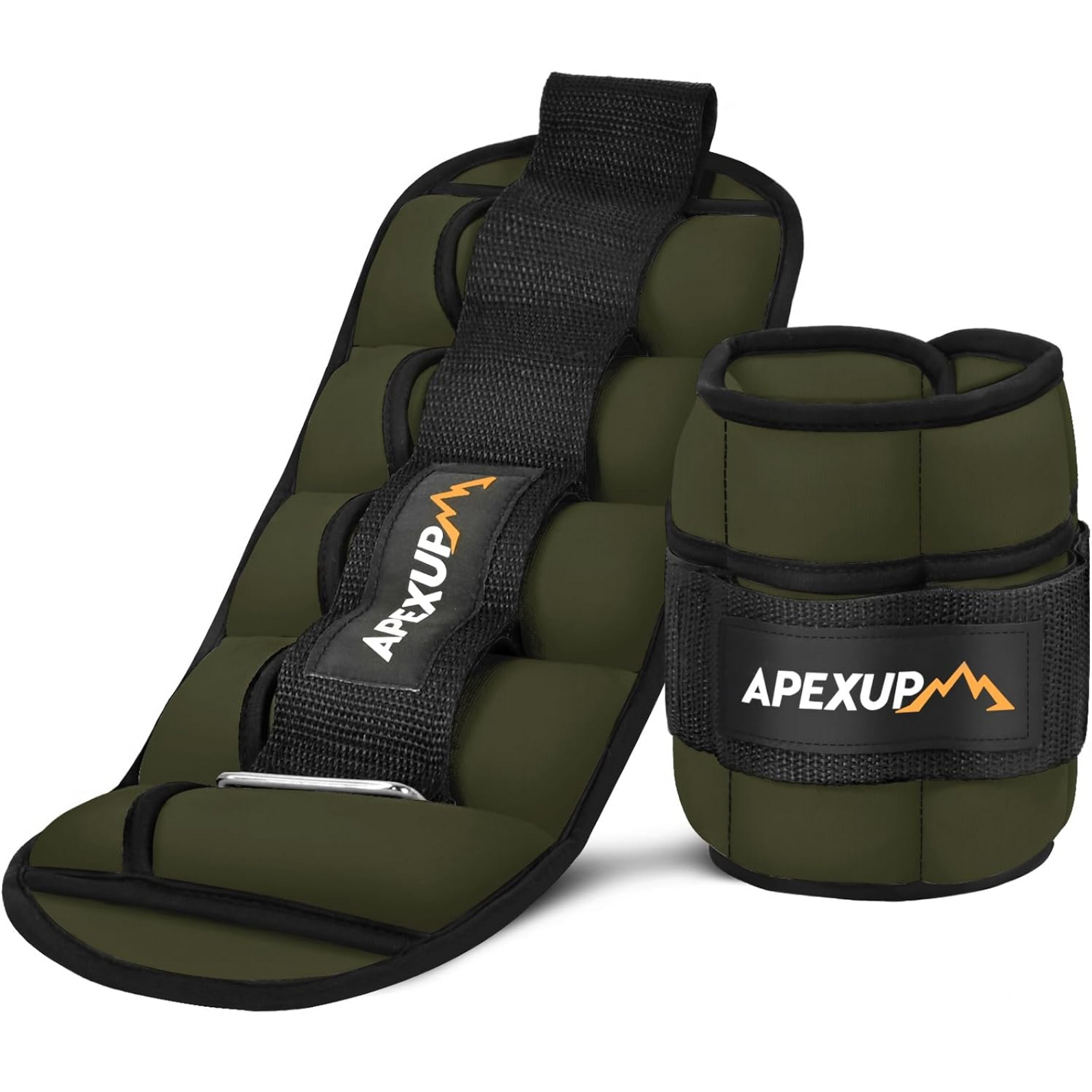 The adjustable ankle strength training weights are filled with iron sand to ensure a compact profile. The sleeve material of the ankle weights is made of Neoprene, which is soft and breathable, giving maximum comfort during workouts. Two ankle weights are included, each with 5 weight modules (1 lb per module), allowing adjustment from 1 to 5 lbs.