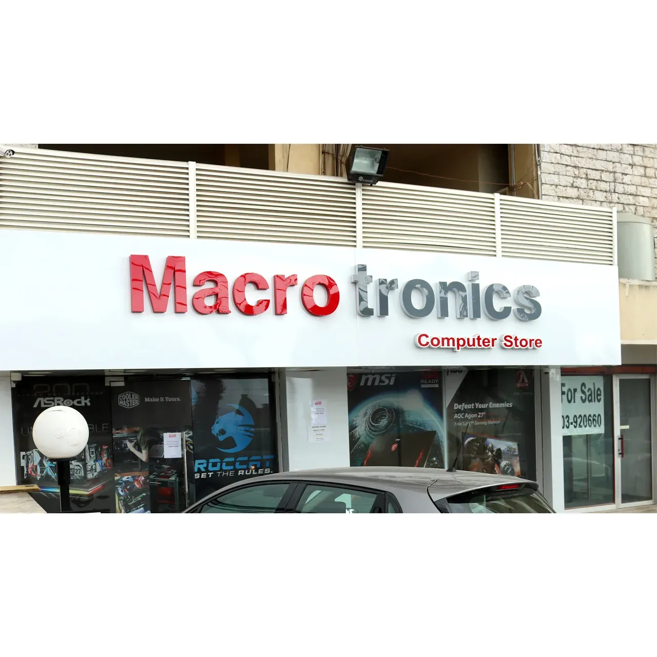 Macrotronics stands as a beacon of excellence in the realm of computer retail and service. Customers consistently laud the business for its outstanding product quality, which is matched only by the exceptional customer support that sets the company apart from its competitors. The team behind Macrotronics is often praised for their professional advice, helping clients navigate the vast array of technological options with ease and honesty.

Long-standing patrons and new customers alike highly recommend Macrotronics, highlighting the quick and accurate service that makes every visit satisfactory. The staff is not only noted for their speed but also for their attentive service, ensuring each customer's needs are met with precision and care.

With a reputation for being the best computer store in Lebanon, Macrotronics is a trusted source for high-quality tech products. The harmonious blend of reliable services, timely assistance, and an inventory of top-caliber merchandise assures an excellent experience for techno-savvy shoppers and professionals in search of stellar computing solutions. Description by ChatGPT.