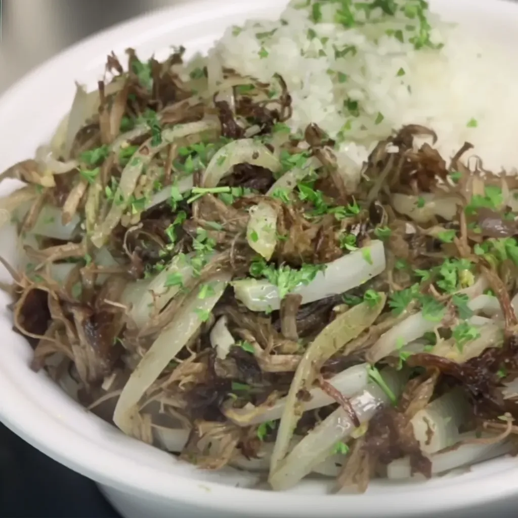 Vaca Frita with Rice image