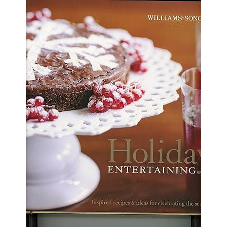 Elevate your holiday festivities with the definitive resource for any host – Williams-Sonoma Holiday Entertaining. This exquisite guide, penned by the visionary Chuck Williams, encapsulates the essence of seasonal celebration. Immerse yourself in a treasure trove of gourmet recipes, expertly crafted to dazzle your dinner table.