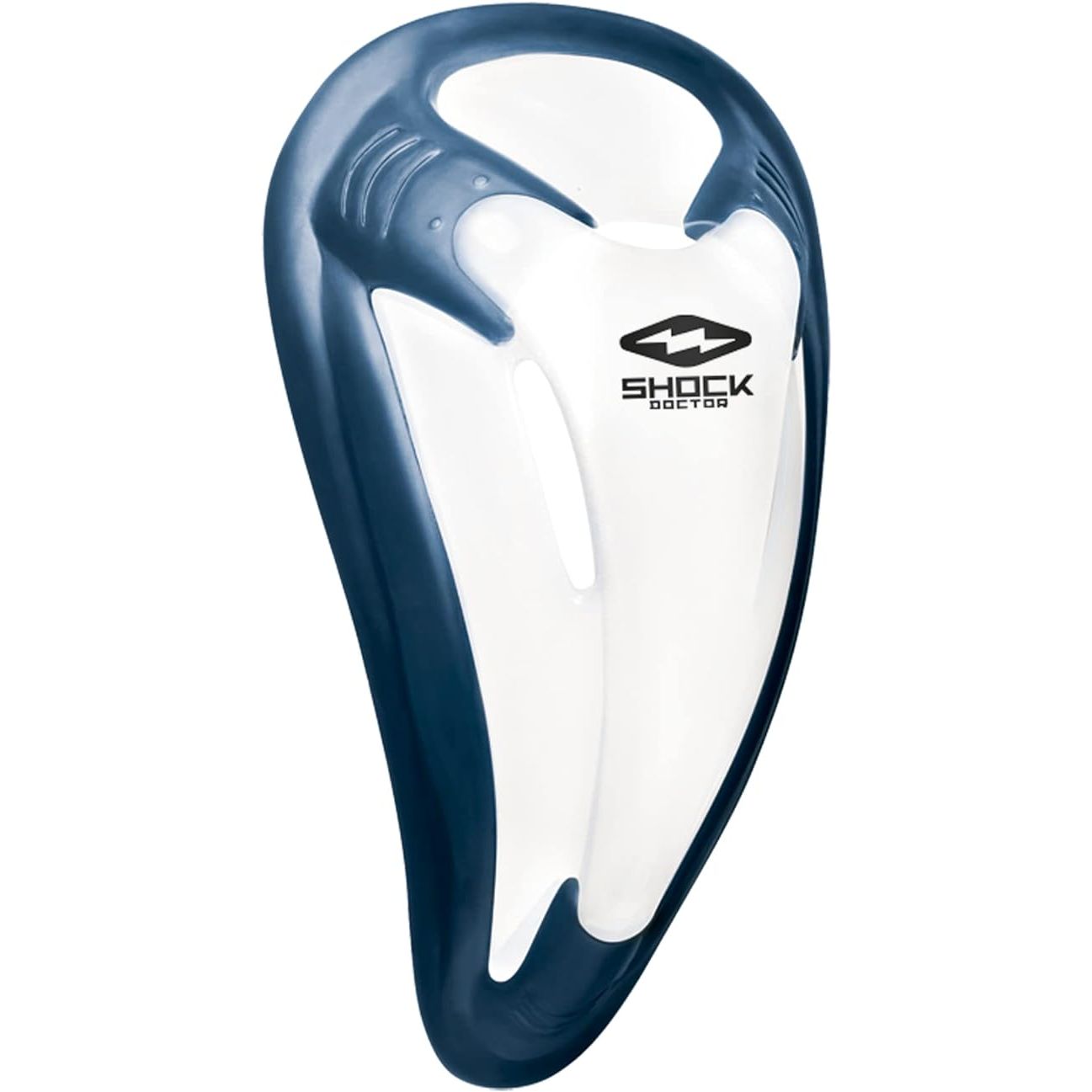 The Shock Doctor BioFlex Athletic Cup is a protective athletic cup designed for adult sizes. It features a flexible and comfortable design made with BioFlex material that molds to the shape of the body for a custom fit.