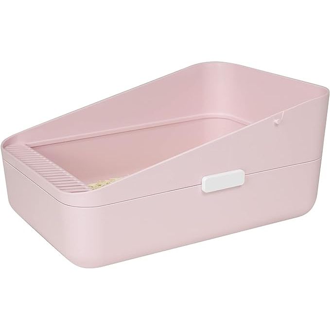 The Sfozstra Open Prevent Sand Leakage litter box is designed specifically for small cats to prevent sand from spilling out. Its high sides help contain litter and prevent messes, while also providing a secure and private space for your cat.