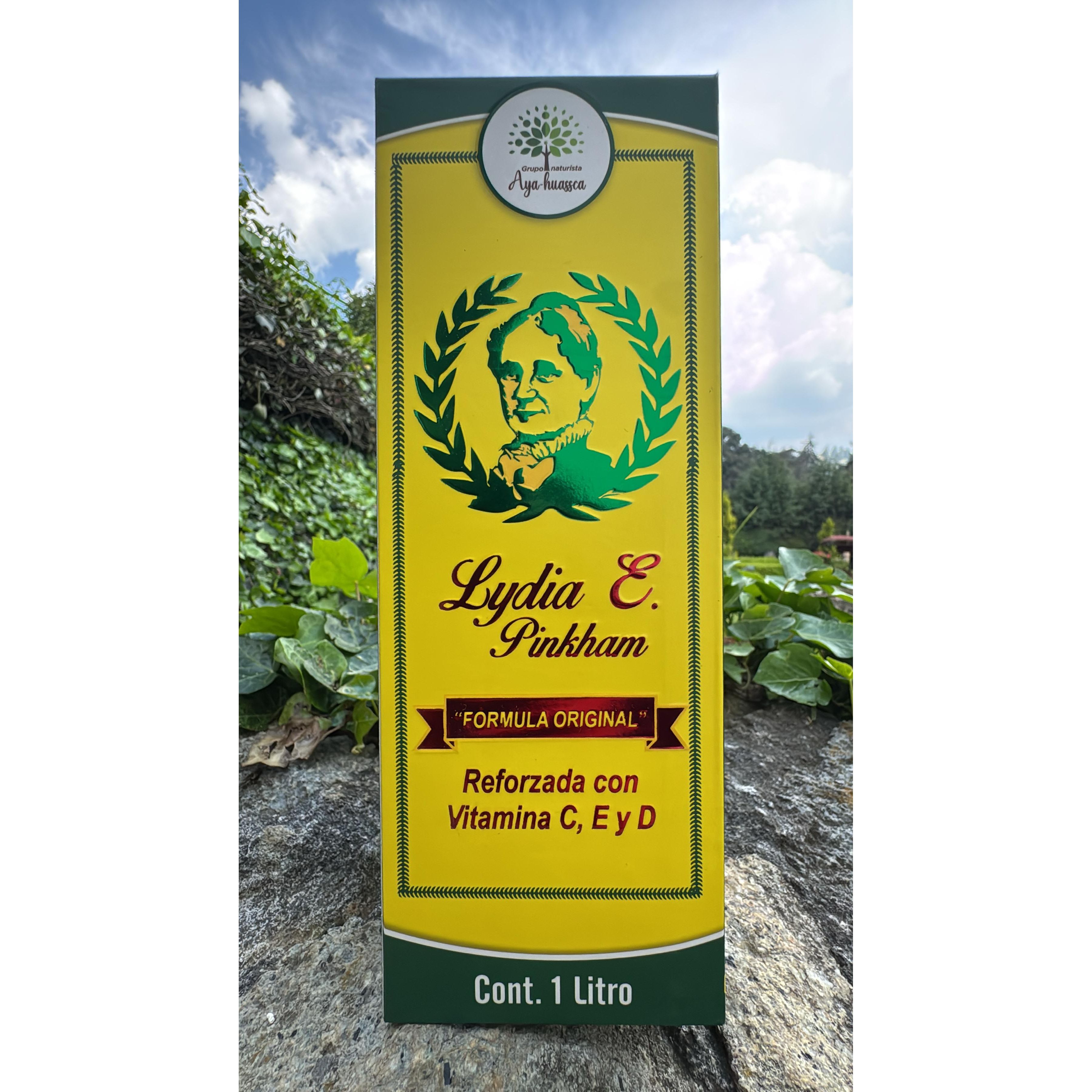 Inspired by the traditional formula that has helped generations of women, now enhanced with the power of essential vitamins. Lydia E. Pinkham Tonic - Original, FORMULA Reinforced with Vitamins C, E and D for greater female vitality.