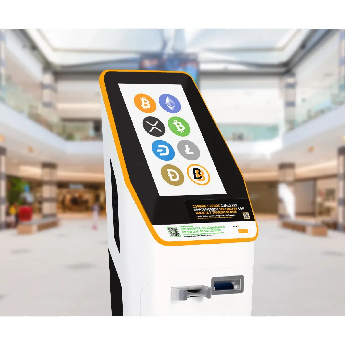 Cajero Bitcoin BitBase ATM shines as a premier destination for newcomers and seasoned crypto-enthusiasts alike to buy and sell their Bitcoin swiftly and with ease. Priding itself on its user-friendly interface, the ATM facilitates a seamless and streamlined transactional experience that even those new to the world of cryptocurrency will find comfortable and straightforward. 

Customers consistently laud the quick and hassle-free service, emphasizing the uncomplicated process and the convenience of accessing their digital assets in a physical, secure location. BitBase ATM stands as a fine example of modern financial services, marrying the traditional concept of an ATM with leading-edge blockchain technology to provide a practical solution for managing digital transactions in the real world.

Equipped with the latest security measures, the machine ensures a secure transaction environment, giving users peace of Nat cryptocurrency dealings. Round-the-clock customer support goes hand in hand with the intuitive operation, ensuring that should any questions or needs arise, assistance is close at hand.

Overall, Cajero Bitcoin BitBase ATM is celebrated for its commitment to simplifying the crypto experience, making it an excellent resource for those looking to effortlessly engage with Bitcoin. Description by ChatGPT.