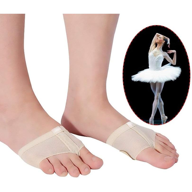 Dance foot thongs, also known as thong toe paws, are a type of footwear commonly used in dance, especially in styles like ballet and contemporary. They are designed to provide some protection and grip to the dancer's feet while allowing for full range of movement.