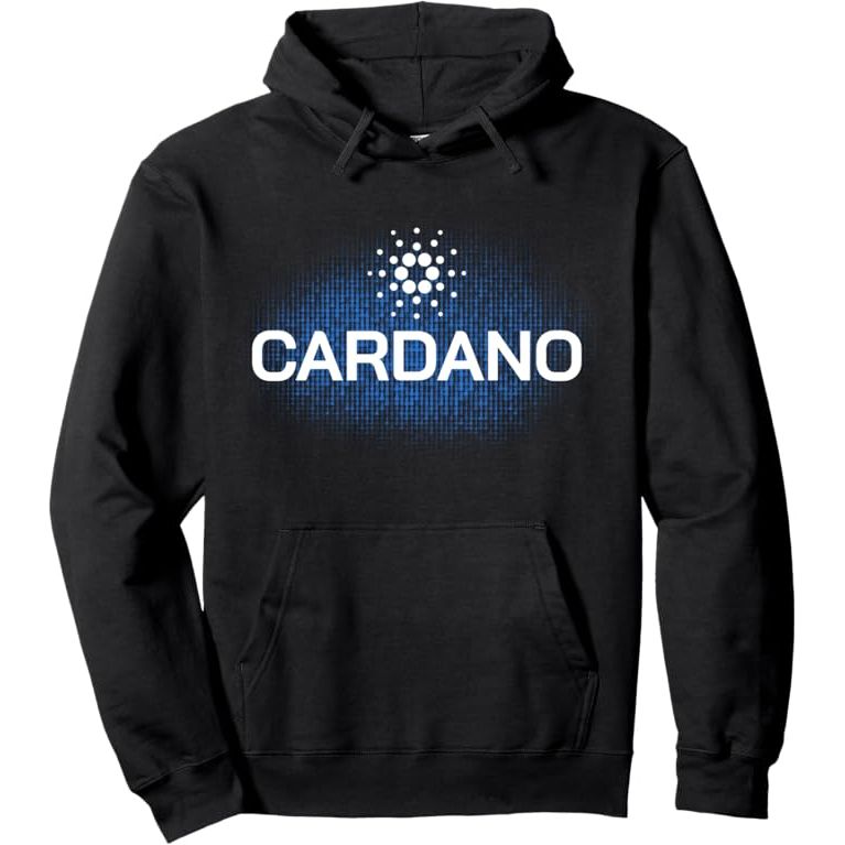 Cardano Logo T-Shirt Crypto Coin Blockchain Altcoin ADA Gift Pullover Hoodie image