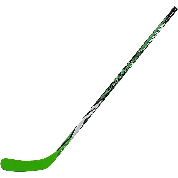 The Franklin Sports Kids Ice Hockey Sticks - Ripper Junior + Youth Composite Hockey Sticks are specially designed for young players looking to improve their skills on the ice. These sticks come in both right-handed and left-handed options, allowing players to choose the best fit for their dominant hand.