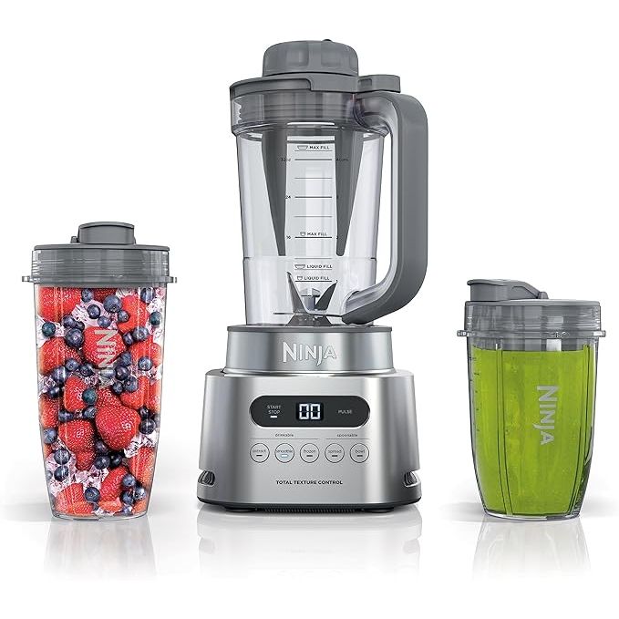 The ABC Blender is a powerful and versatile kitchen appliance designed to give you total control over your blending needs. With 1600 Peak-Watt Power, high-speed blades, and a built-in Twist Tamper, this blender can power through tough ingredients with ease, delivering perfect textures every time.