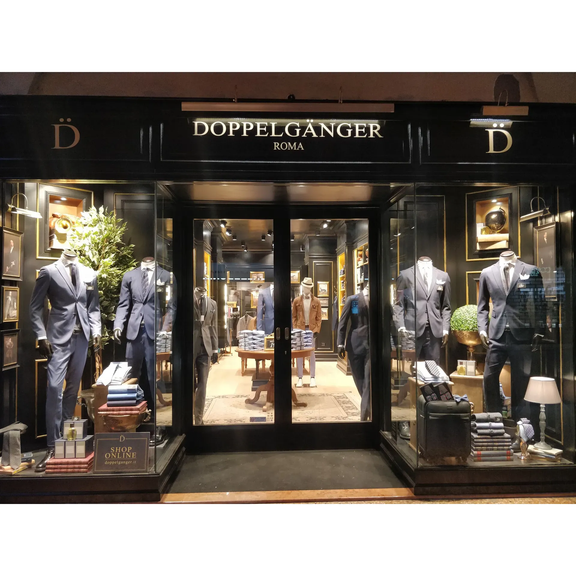 Doppelgänger epitomizes the pinnacle of customer service and sartorial expertise, crafting an experience that is as delightful as it is professional for every client who walks through its doors. A dedicated team of knowledgeable associates stands at the ready, eager to assist in the selection of the perfect suit pieces, offering thoughtful advice tailored to individual preferences. With a reputation for fostering a convivial atmosphere, the staff goes above and beyond to ensure clients are not only satisfied but genuinely catered to.

The value on offer is underscored by their reasonable pricing, which meshes well with the advisory service to find attire suitable for any occasion, whether a gala or a casual engagement. Recognized for its inclusivity and welcoming nature, especially to international visitors, Doppelgänger emerges as a haven for those seeking a seamless shopping experience without the barrier of language.

Navigating the vast array of high-quality menswear, both formal and casual, the store presents a treasure trove of options for the discerning gentleman. And for those in need of a quick fix for a special event, the accommodating staff readily provides exquisite pieces that rise to the moment, complete with offers of bespoke amendments to ensure a flawless fit.

Clients repeatedly laud Doppelgänger for their exceptional service, encapsulating the essence of true professionalism matched with a kindness that transforms a routine purchase into a memorable journey in fashion and style. It is a destination where every visit is met with gratitude — a heartfelt "Grazie!" — and where the art of dressing is celebrated. Description by ChatGPT.