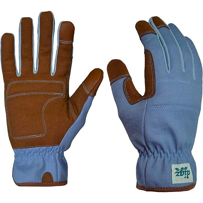 The Digz 78976-23 Duck Canvas Heavy-Duty Garden and Yardwork Utility Gloves are designed to provide durable protection for your hands during outdoor tasks. Made with duck canvas material, these gloves are sturdy and resistant to wear and tear, making them ideal for handling tough gardening and yardwork activities. The medium size ensures a comfortable fit for most users, allowing for flexibility and dexterity while working.

These gloves feature a blue color for easy visibility and are sold in a pack of one pair. The heavy-duty design provides added protection against thorns, branches, and other sharp objects that may be encountered while gardening or working in the yard. The Digz 78976-23 gloves are a practical and reliable option for anyone in need of dependable hand protection during outdoor tasks. Description by ChatGPT.