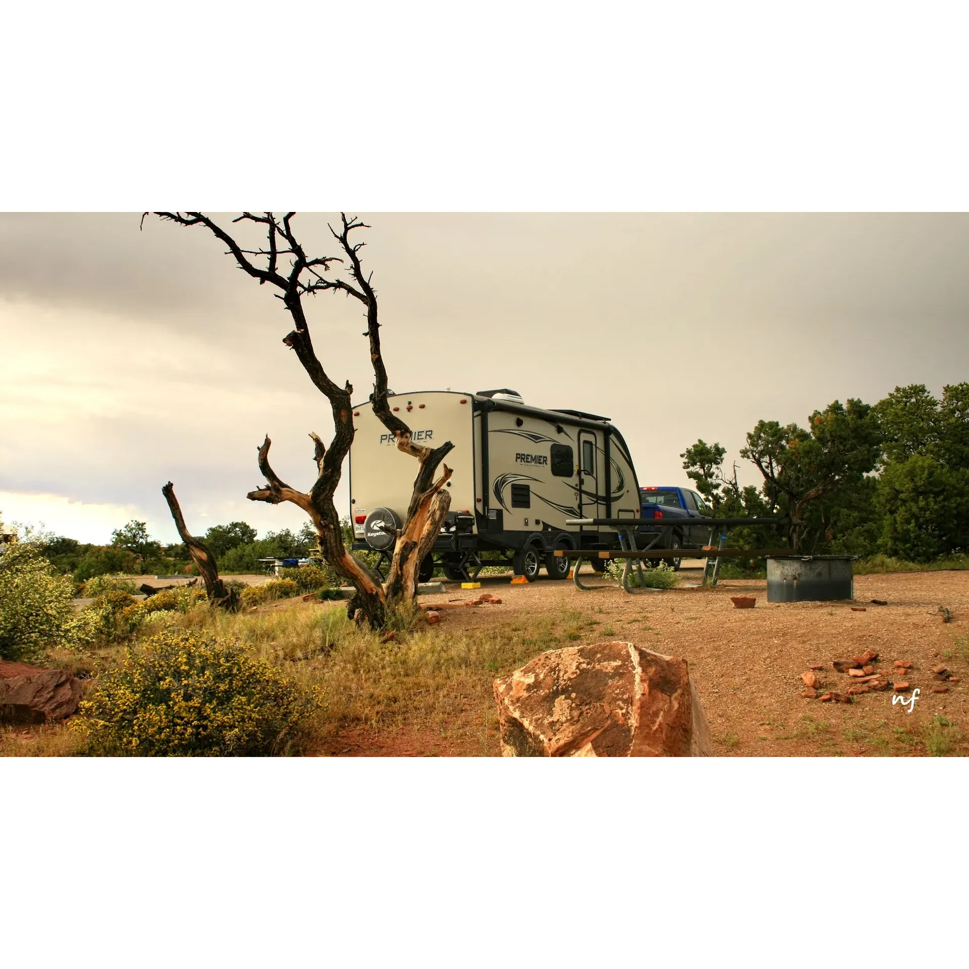 Horsethief Campground, with its awe-inspiring location, offers a harmonious blend of natural splendor and convenient amenities for an unforgettable outdoor experience. Surrounded by the stunning panoramas characteristic of the region, the campground boasts well-maintained facilities, positioned to afford spectacular views of the scenery, particularly under the expansive star-filled night sky, unobscured by city lights.

The Group Site C at the campground is particularly appealing for its ample flat terrain, accommodating numerous tents and providing a sense of togetherness for groups. A shady pavilion area serves as a delightful communal spot, offering respite from the sunshine and a picturesque setting for gatherings.

Cleanliness is a hallmark of Horsethief Campground, with the assurance of spotless bathrooms complete with essentials such as toilet paper and hand sanitizer. These features underscore the campground's dedication to visitor comfort and hygiene.

Adventure-seekers and nature lovers will appreciate the site's exceptional proximity to Dead Horse Point State Park and Canyonlands National Park, making it a convenient base camp for explorations. The campground's location strikes the perfect balance between seclusion and accessibility, allowing guests to indulge in the tranquility of nature without the intrusion of busy roadways.

Horsethief Campground is brimming with outdoor activities, offering a multitude of trails for mountain biking and walking, inviting guests to immerse themselves in the natural terrain. Its thoughtfully arranged sites are enhanced with sturdy picnic tables and fire rings, creating an ideal setting for meals and evening campfires under the stars.

For those traveling by RV, the location promises a serene awakening to magnificent vistas, enriching the camping experience. The campground's friendly and experienced hosts are always available to assist and contribute to the warm and welcoming atmosphere.

Overall, Horsethief Campground is a coveted destination for those pursuing a scenic retreat with the convenience of amenities and the charm of a well-cared-for camping environment. The opportunity to connect with nature, coupled with the campground's affordability and hospitable touch, makes for an exceptional and highly recommended outdoor escape. Description by ChatGPT.