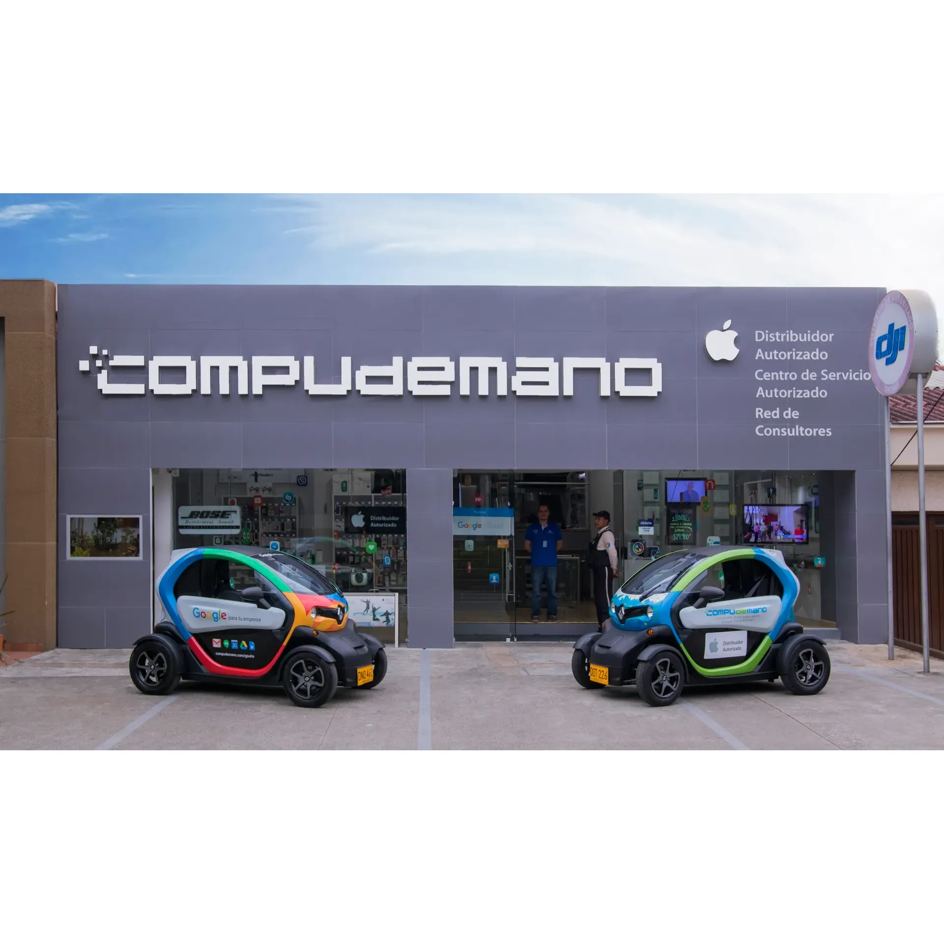 Compudemano is a premier Apple and DJI retailer renowned for delivering exceptional customer experiences and a wide range of high-quality tech products. With its dedicated and friendly staff, like Geraldine, who are experts at guiding customers to the perfect device within their budget, the store excels in personalized service. Clients rave about the convenience of scheduling appointments online and appreciate the prompt attention received upon arrival, even when unexpected issues arise.

The technical support team at Compudemano receives high praise for its efficiency and expertise, particularly in swiftly resolving complex software problems on devices like the MAC Pro 16, providing customers with peace of mind and relief. Their Authorized Apple Repair Services prove to be a beacon of reliability, skillfully fixing iPhones and other devices, often in under a week, while continuously updating customers on the progress of their repairs.

Shoppers find comfort in the broad selection of Apple products, from the latest iPhones and iPads to a diverse range of accompanying tech gadgets. The store's atmosphere is marked by a blend of professionalism and warmth, with attentive staff always on hand to aid in navigating through choices, ensuring that customers select the most fitting product for their needs.

Compudemano stands out as a top choice for tech enthusiasts across Colombia, backed by enthusiastic endorsements from satisfied customers who consistently highlight the store's stellar service, making it a recommended destination for all Apple and DJi needs. Description by ChatGPT.