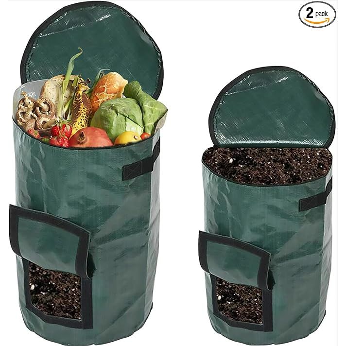 A garden compost bag is a practical and eco-friendly solution for collecting and composting organic waste in your backyard. These bags are typically made of durable and breathable materials that allow for proper air circulation, promoting the decomposition process.