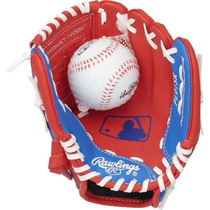 The Rawlings Players Series T-Ball & Youth Baseball Glove is designed for young players just starting out in the game. It comes in a range of sizes, from 9 inches to 11.5 inches, to accommodate different hand sizes and age groups.