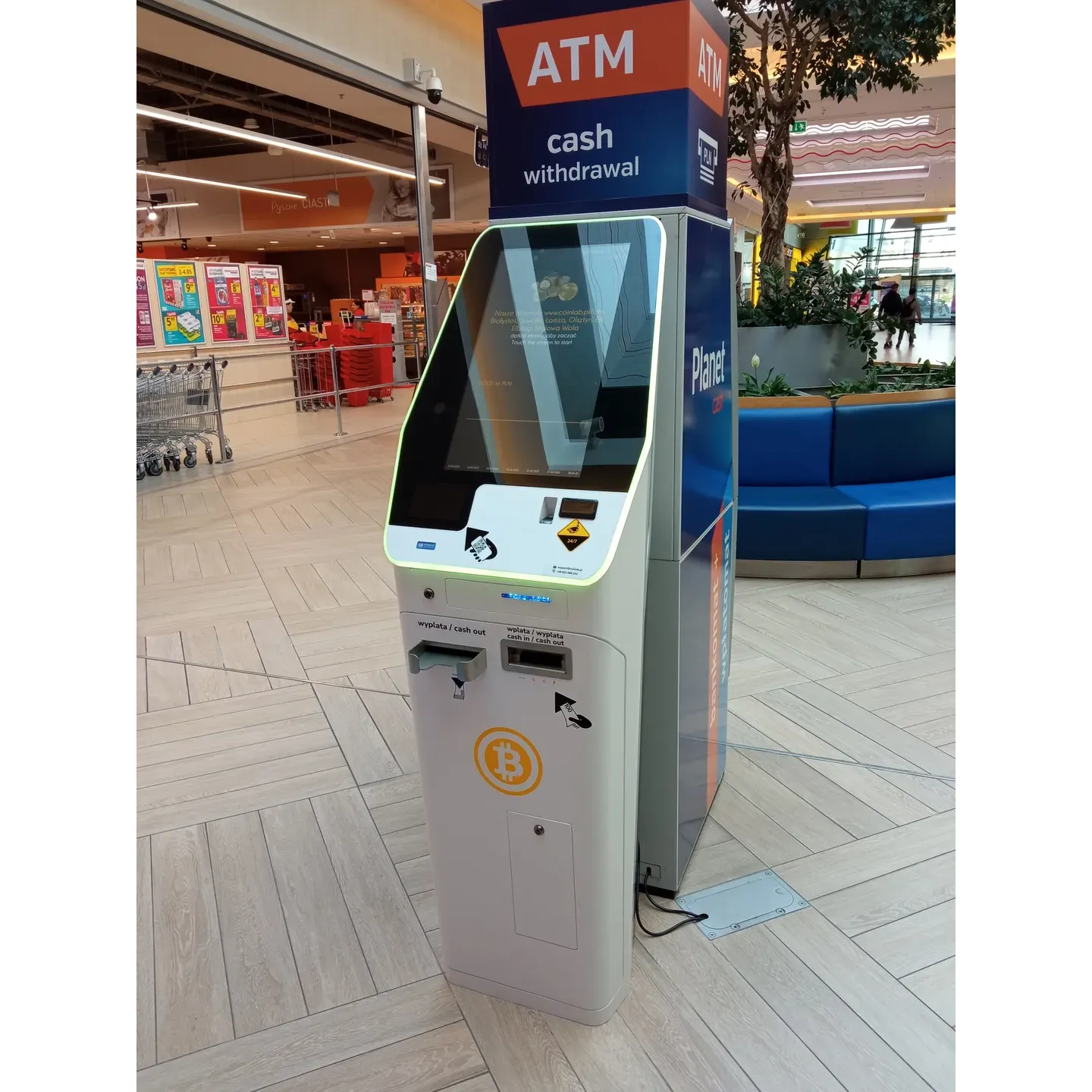 Bitomat Bitcoin ATM, operated by Coinlab in Stalowa Wola, Poland, is a cryptocurrency exchange facility that allows users to buy or sell various digital currencies such as Bitcoin, Ethereum, and Litecoin. The ATM is conveniently located at Chopina 42 in Stalowa Wola, making it easily accessible to individuals looking to trade cryptocurrencies in the area.

With straightforward instructions and user-friendly interface, Bitomat Bitcoin ATM provides a seamless and hassle-free experience for customers looking to exchange their cash for cryptocurrencies or vice versa. The ATM offers competitive rates and real-time pricing information, ensuring customers get the best value for their transactions.

Whether you are a seasoned cryptocurrency trader or a beginner looking to dip your toes into the world of digital currencies, Bitomat Bitcoin ATM at Coinlab in Stalowa Wola offers a convenient and secure way to buy, sell, or exchange cryptocurrencies in a safe and regulated environment. Description by ChatGPT.