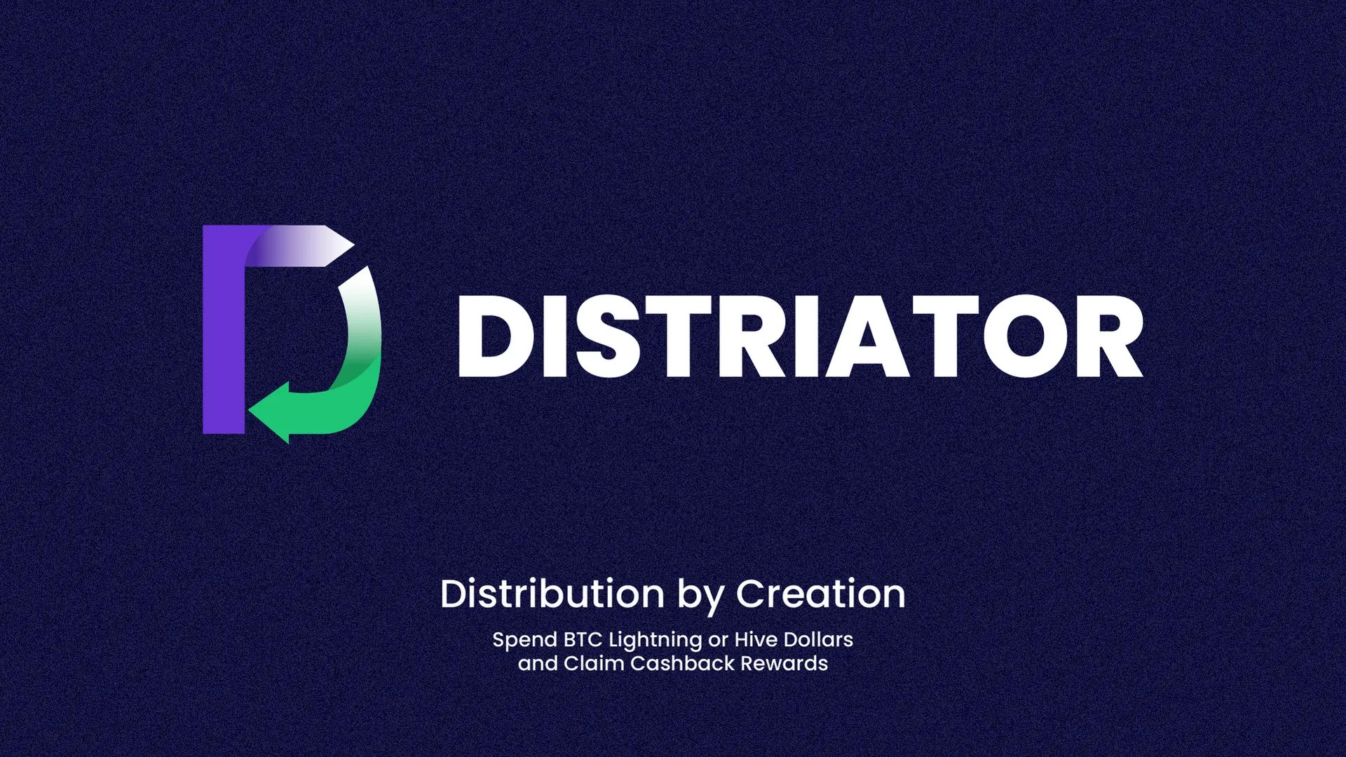 Receive refunds from 35 - 60% on purchases made in BTC Lightning or Hive Backed Dollars.
The more frequently you use Distriator to claim cashback, the bigger your cashback are.
You are supporting a neutral, instant, zero fee, stable currency that has no ICO, pre-mine, company, founder or CEO.
You are supporting the creation and growth of a parallel economy outside of the traditional banking system that provides censorship resistance and sovereignty to all people.