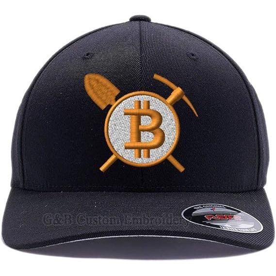 A customized hat with the Bitcoin digital currency logo embroidered on it is a popular accessory among cryptocurrency enthusiasts and investors interested in blockchain technology. The hat is a way to express your support and identity with the Bitcoin community.