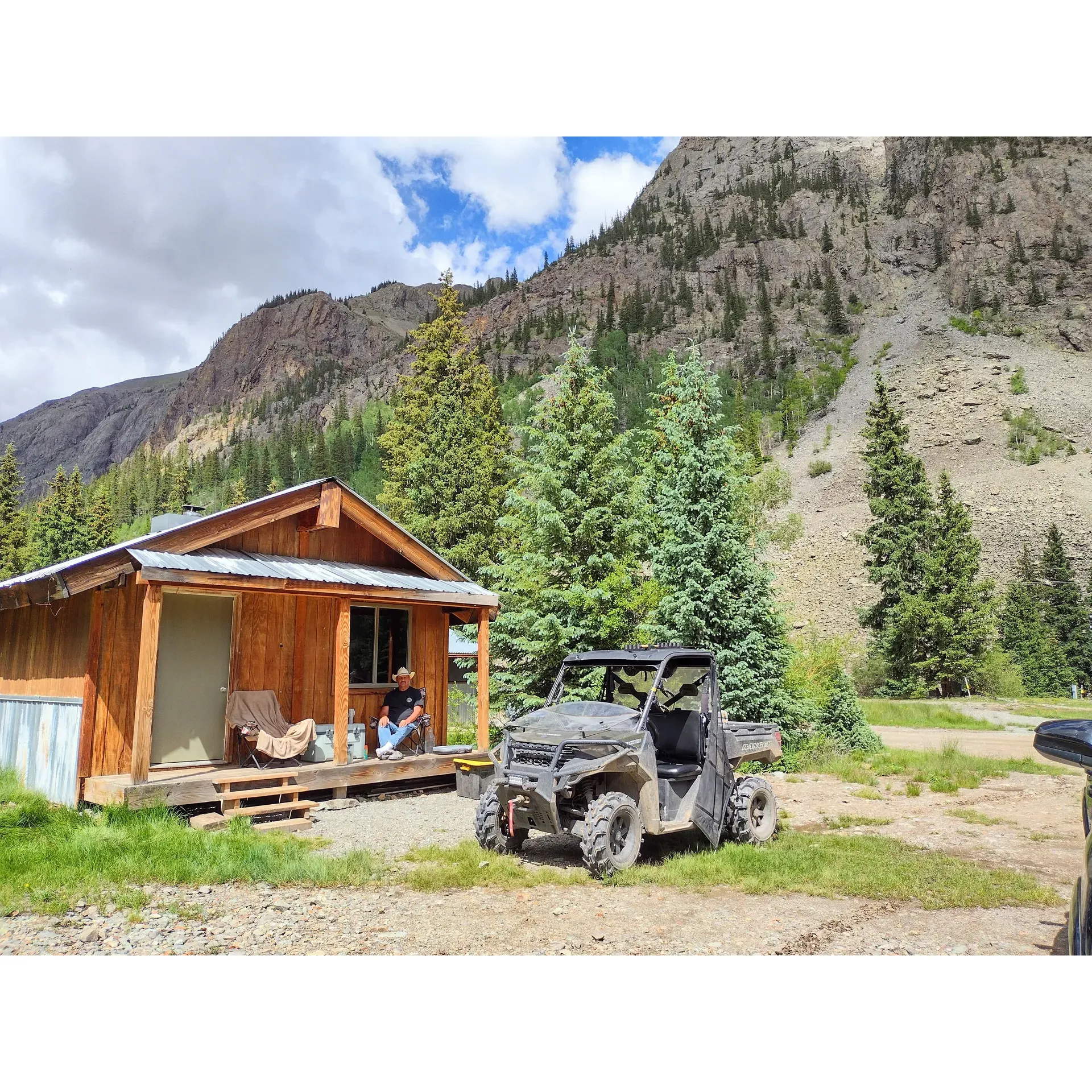 Eureka Campground offers a prime location for outdoor enthusiasts and OHV adventurers looking for the perfect blend of convenience and rugged charm. With an array of electrical hookups, including 30 and 50 amp options, guests can enjoy the comforts of home while being immersed in the picturesque wilderness. This campground is a haven for OHV riders, providing direct trail access to scenic routes that promise exhilarating rides and stunning natural beauty.

Guests consistently praise the exceptional hospitality provided by the camp hosts, who extend a warm welcome and ensure a friendly, community atmosphere. The camaraderie amongst campers adds to the appeal, creating a space where neighbors quickly become friends.

The grounds offer a tranquil escape from the bustle of everyday life, allowing guests to unwind in a laid-back setting. While the campground maintains a certain rustic appeal with limited water and sewer services, the convenience of purchasing water and utilizing nearby dump facilities adds to the sense of adventure that many guests eagerly embrace.

The accommodations include cozy, primitive cabins equipped with essential comforts such as electricity, beds, and seating arrangements, all complemented by the convenience of an adjacent outdoor restroom. For those who delight in camping without the frills, Eureka Campground is an idyllic destination.

With the added perk of Wi-Fi connectivity, even in the absence of cell service, guests can stay connected if they so choose. The surrounding area is a treasure trove for wildlife watchers, with opportunities to catch a glimpse of moose and other majestic creatures in their natural habitat.

Whether it's the draw of the trails, the allure of serene relaxation, or the joy of a community of like-minded outdoor lovers, Eureka Campground promises a memorable getaway that keeps guests returning year after year. Description by ChatGPT.