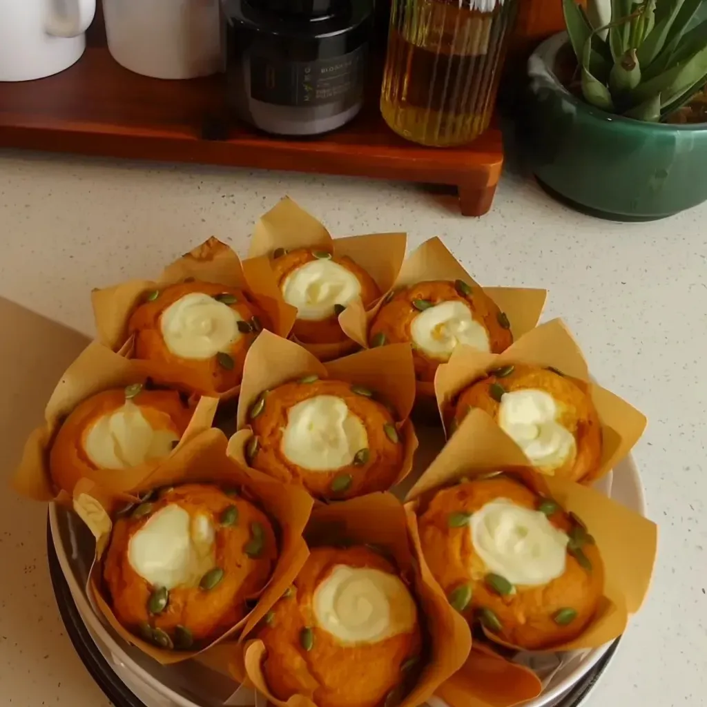 Starbucks Pumpkin Cream Cheese Muffins image