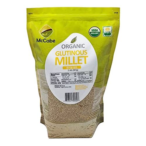 McCabe Organic Glutinous Millet is a high-quality, organic millet that is perfect for milling into whole millet flour at home. This glutinous millet is rich in fiber and essential minerals, making it a nutritious addition to your diet.