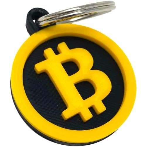 Bitcoin keychain is a decorative keychain designed for cryptocurrency fans, specifically those who support and use Bitcoin. These keychains are typically made of metal or plastic and feature the iconic Bitcoin logo or other Bitcoin-related imagery.