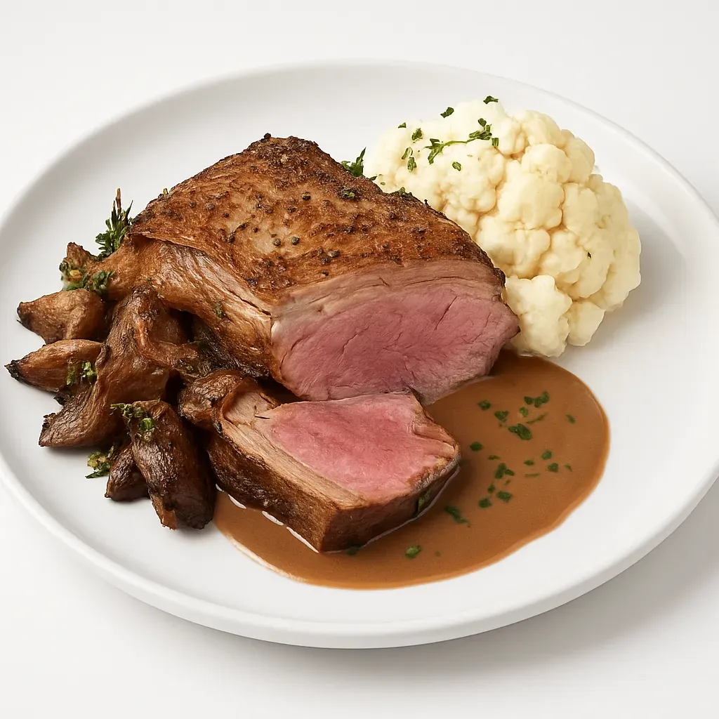 Experience the rich flavors of Icelandic cuisine with this beautifully roasted lamb rack. This dish promises a succulent and flavorful main course that's perfect for a special occasion or a delightful family dinner.