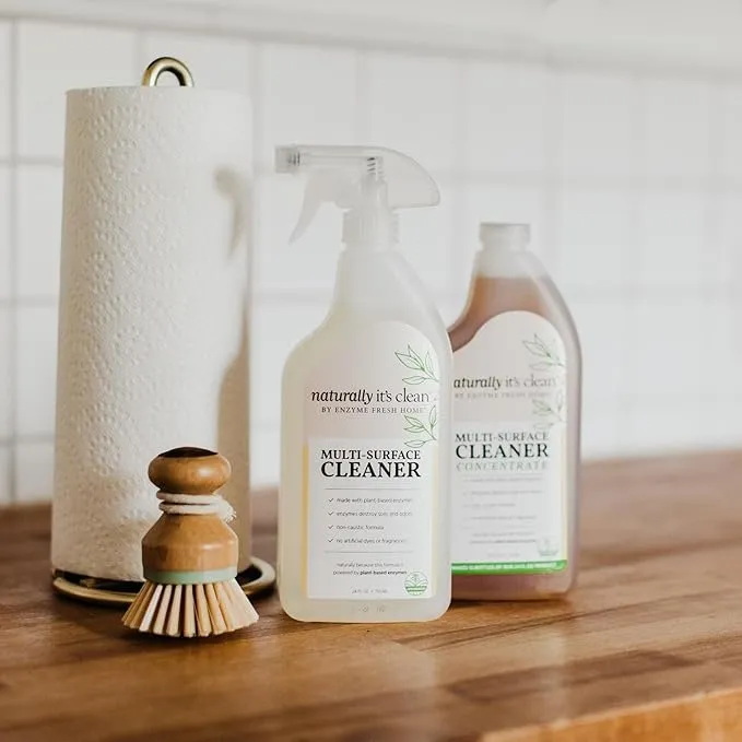 Environmentally Friendly Products "Naturally it's clean" - Discover the Benefits of Environmentally Friendly Multipurpose Cleaners for a Healthier Home 