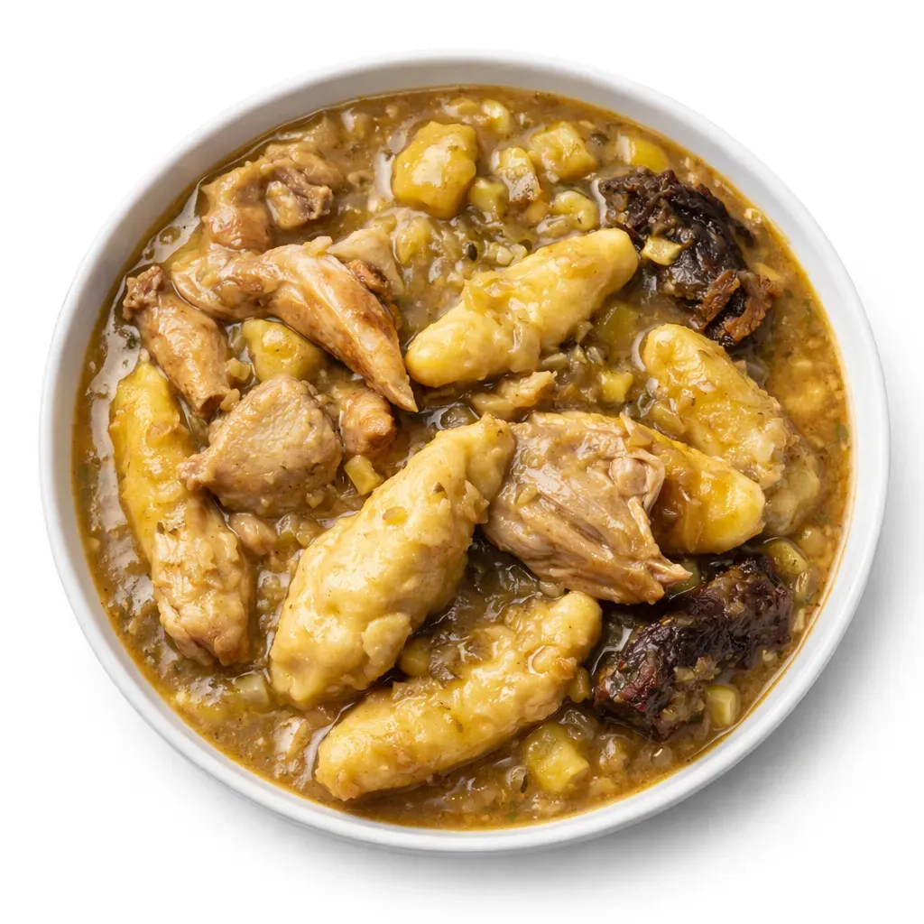 Experience the heartiness of a traditional Dominican stew, perfect for sharing during the independence season. This dish combines assorted meats, vegetables, and a rich medley of spices into one comforting pot.