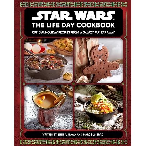 Embark on a culinary journey to a holiday galaxy far, far away with the Star Wars: The Life Day Cookbook. This officially licensed gem, crafted by talented authors Jenn Fujikawa and Marc Sumerak, transforms your kitchen into the ultimate Star Wars cantina.