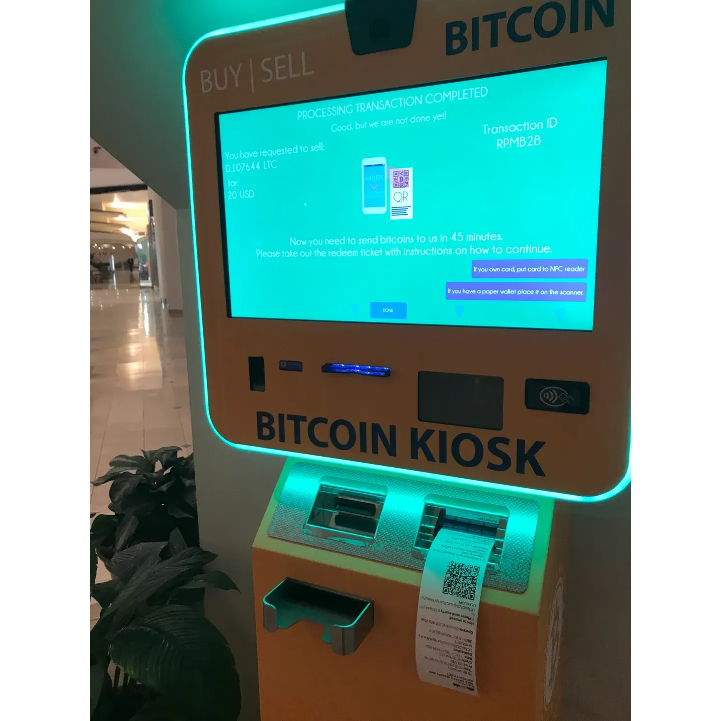 If you're looking for a reliable and efficient way to manage your cryptocurrency transactions, the BitcoinNW Bitcoin ATM is an ideal spot. Strategically situated in the bustling Pioneer Place shopping mall on the first floor, this ATM provides a convenient and expedient service for both buying and selling Bitcoin, as well as other popular cryptocurrencies like LTC, XMR, and DASH.

Patrons consistently praise the exceptional customer service, which is noted for going above and beyond to ensure a seamless experience. The team behind BitcoinNW Bitcoin ATM not only prioritizes quick and secure transactions with some of the lowest rates and fees but also shows genuine care for its customers, accommodating changes such as phone number updates with prompt responsiveness.

The ATM, known for its straightforward and user-friendly interface, will fulfill KYC compliance requirements to ensure a secure trading environment, allowing you peace of mind when managing your crypto portfolio. Long-time users of the ATM have expressed their loyalty and satisfaction with the consistently favorable exchange rates and the personalized attention they receive, making it a highly recommended choice for anyone looking to engage in cryptocurrency transactions with a trustworthy local business. Description by ChatGPT.