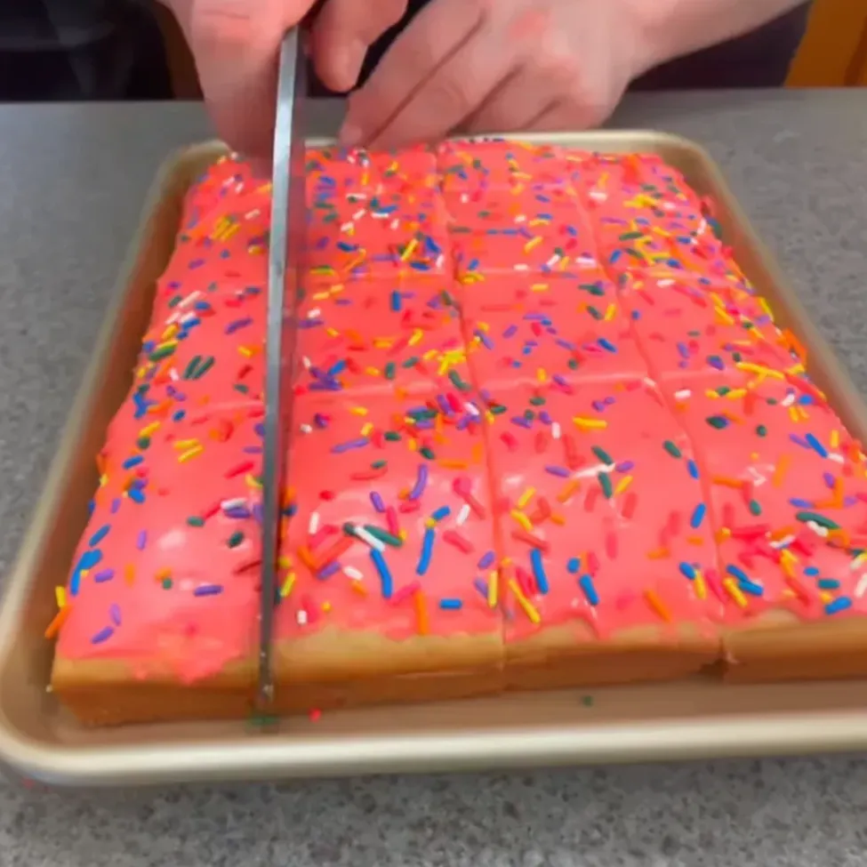 Pan de Cortadillo (Mexican Pink Cake) image