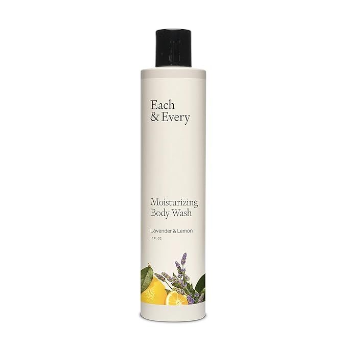 Each & Every Natural Moisturizing Body Wash is a vegan and sustainably sourced product that is made with essential oils. The Lavender scent is soothing and relaxing, making it perfect for both morning and evening showers.