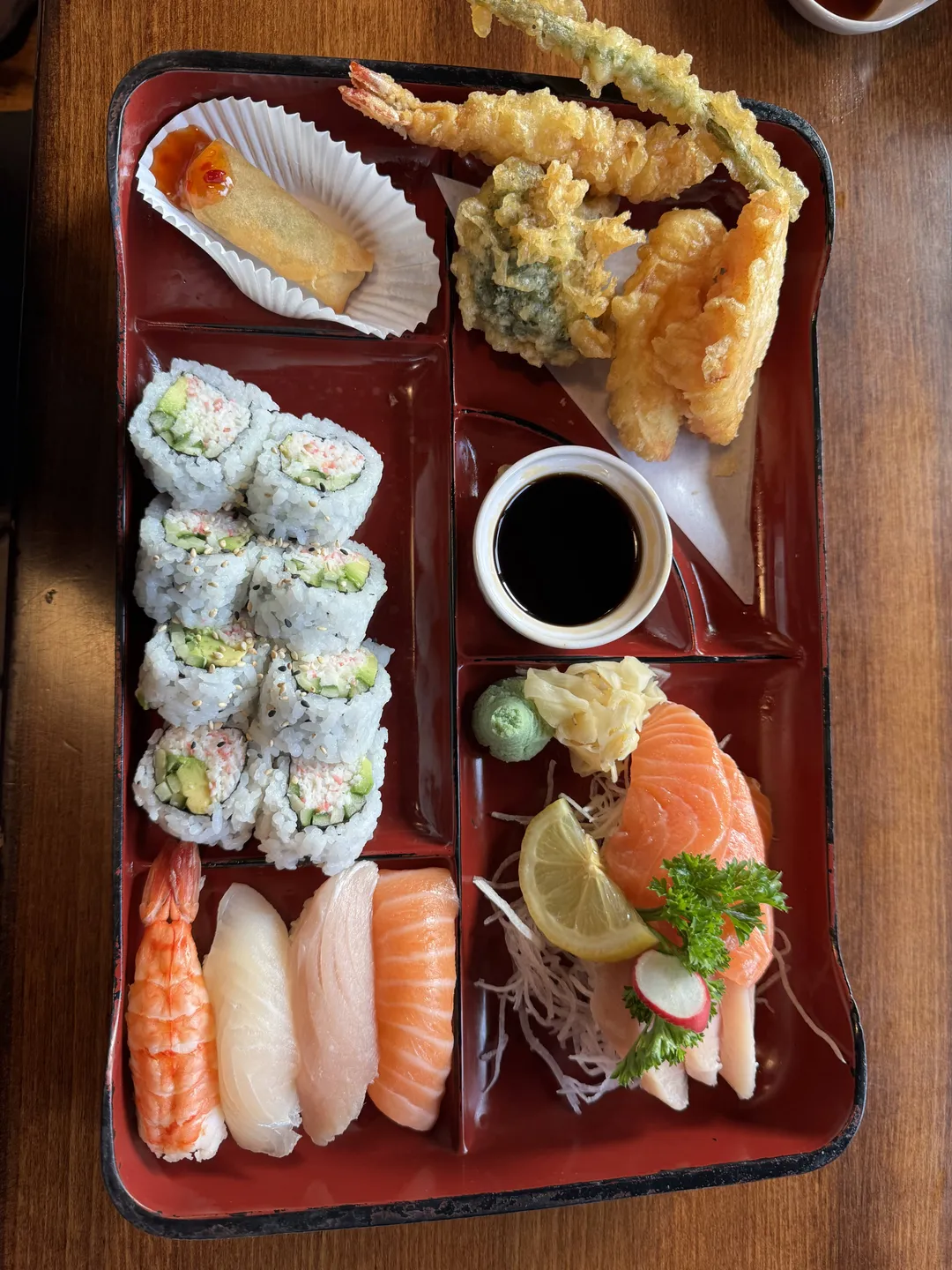 Review: Cheam Sushi, Sushi & Sashimi Lunch Box