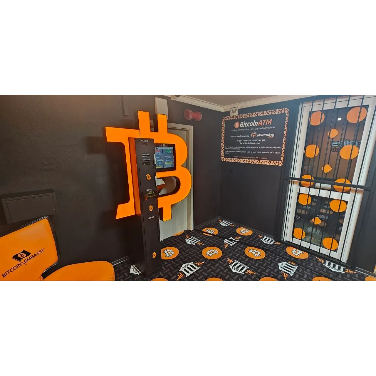 Bitcoin Bankomat is a Bitcoin ATM located at Dúbravčická 3, 841 02 Bratislava-Dúbravka, Slovakia. The ATM allows users to buy and sell bitcoins for cash, providing a convenient way for individuals to access the cryptocurrency. The Bitcoin Bankomat is operated by Shitcoins.club, a company that specializes in cryptocurrency services and solutions.

With the growing popularity of Bitcoin and other cryptocurrencies, Bitcoin Bankomat provides a simple and secure way for individuals to engage in transactions. The ATM is user-friendly, with clear instructions on how to buy or sell bitcoins. Users can easily deposit cash into the machine to purchase bitcoins, or withdraw cash by selling their bitcoins.

Bitcoin Bankomat is located in a central area of Bratislava-Dúbravka, making it easily accessible to residents and visitors alike. The ATM provides a valuable service for those looking to invest in or trade cryptocurrency, offering a convenient and efficient way to access the digital currency. As the adoption of cryptocurrencies continues to increase, Bitcoin Bankomat serves as a reliable option for individuals looking to participate in the digital economy. Description by ChatGPT.