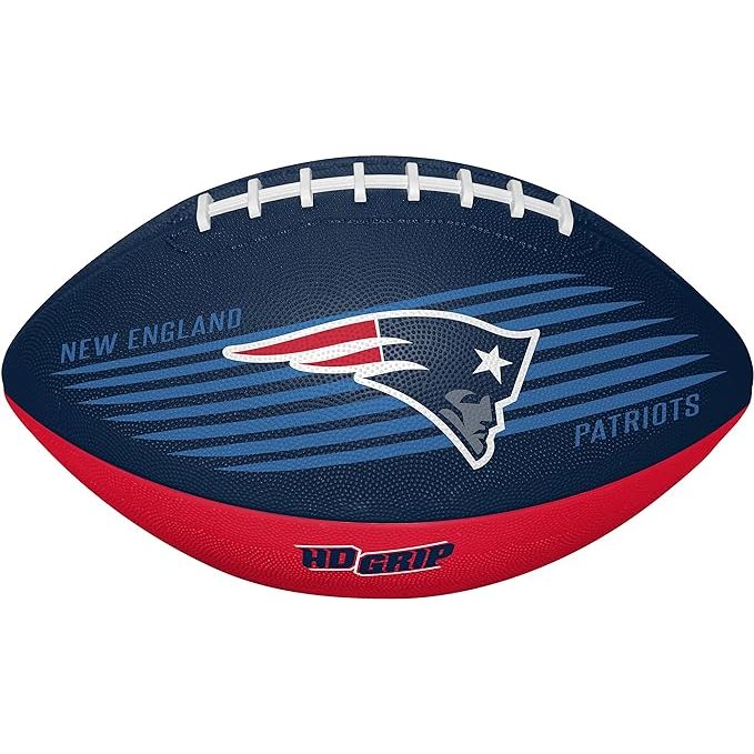 The Rawlings NFL Downfield Youth Football is a official size football designed for young football players. It is made with a durable composite leather cover that provides a comfortable and secure grip for throwing and catching. The football is suitable for players aged 14 and under, making it ideal for youth football leagues and recreational games.