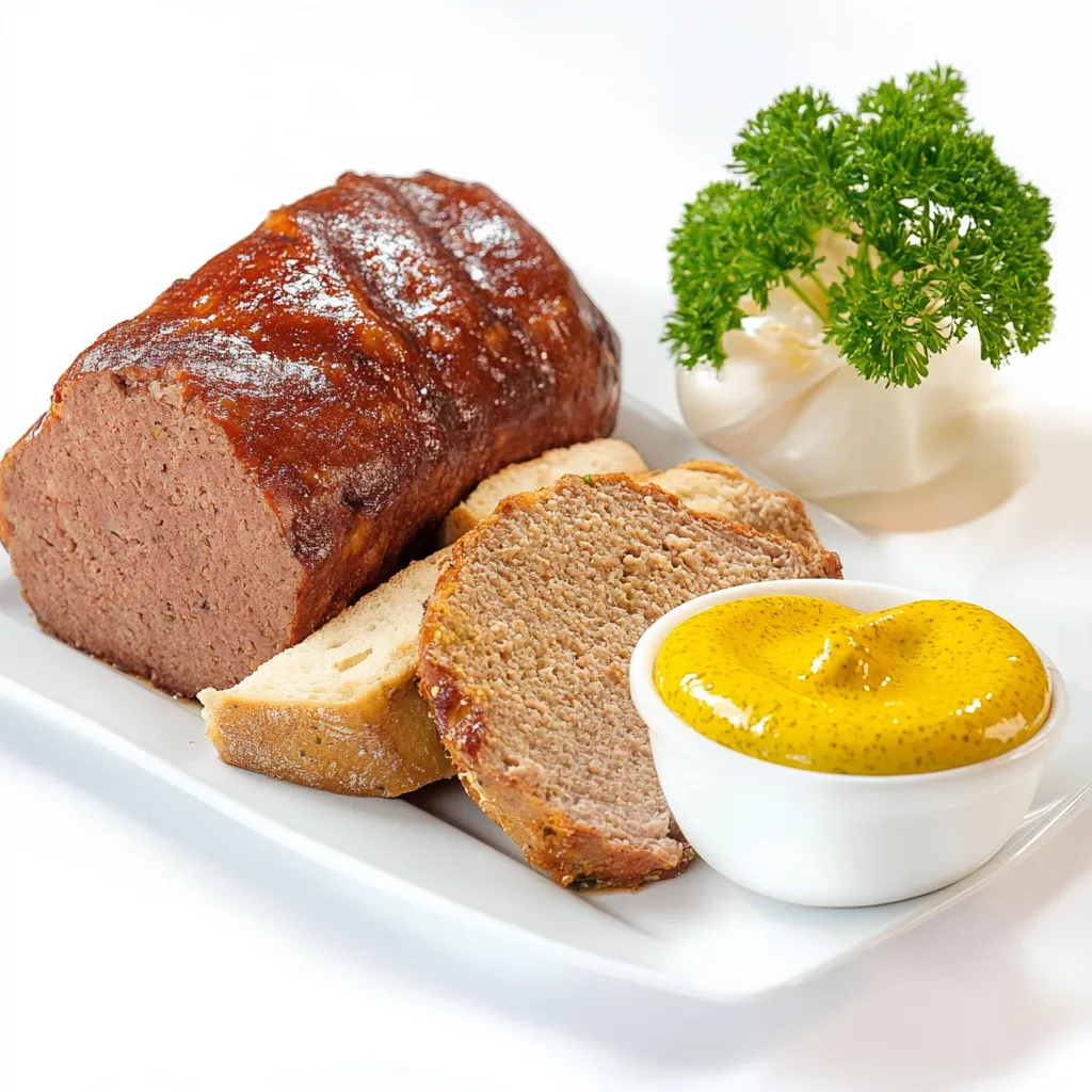 Leberkäse is a traditional Bavarian meatloaf, which is a staple in Southern German cuisine. Despite its name, which translates to 'liver cheese' in German, it typically does not contain liver or cheese in the traditional recipe.