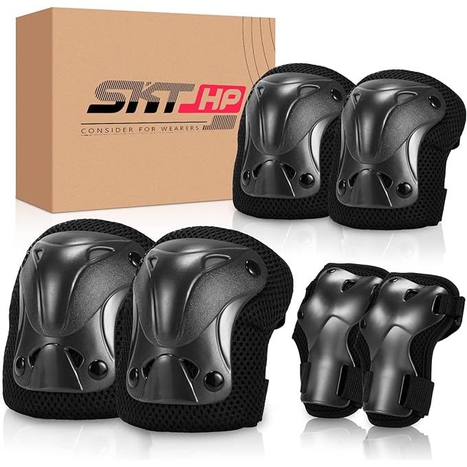 Protective gear for adults, such as knee pads, elbow pads, and wrist guards, are crucial pieces of equipment for inline skating, biking, and skateboarding. These protective items are designed to minimize the risk of injury while engaging in these physical activities.