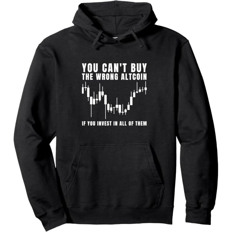 The Altcoin Traders Pullover Hoodie is a versatile and stylish piece of clothing designed for cryptocurrency enthusiasts and traders. Made from a comfortable and durable blend of cotton and polyester, this hoodie is perfect for everyday wear or lounging at home while staying cozy and warm.