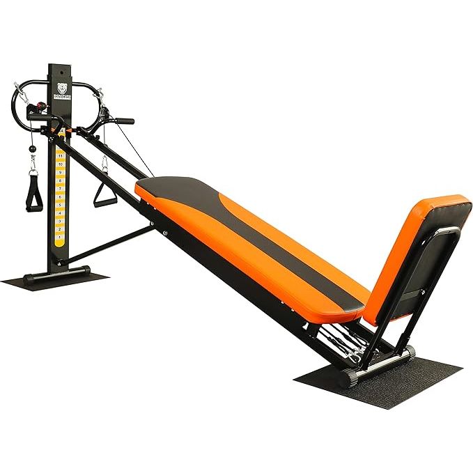 The Signature Fitness Multifunctional Home Gym System Workout Station, also known as the M700, is a versatile and convenient option for those looking to create a comprehensive workout routine in the comfort of their own home.