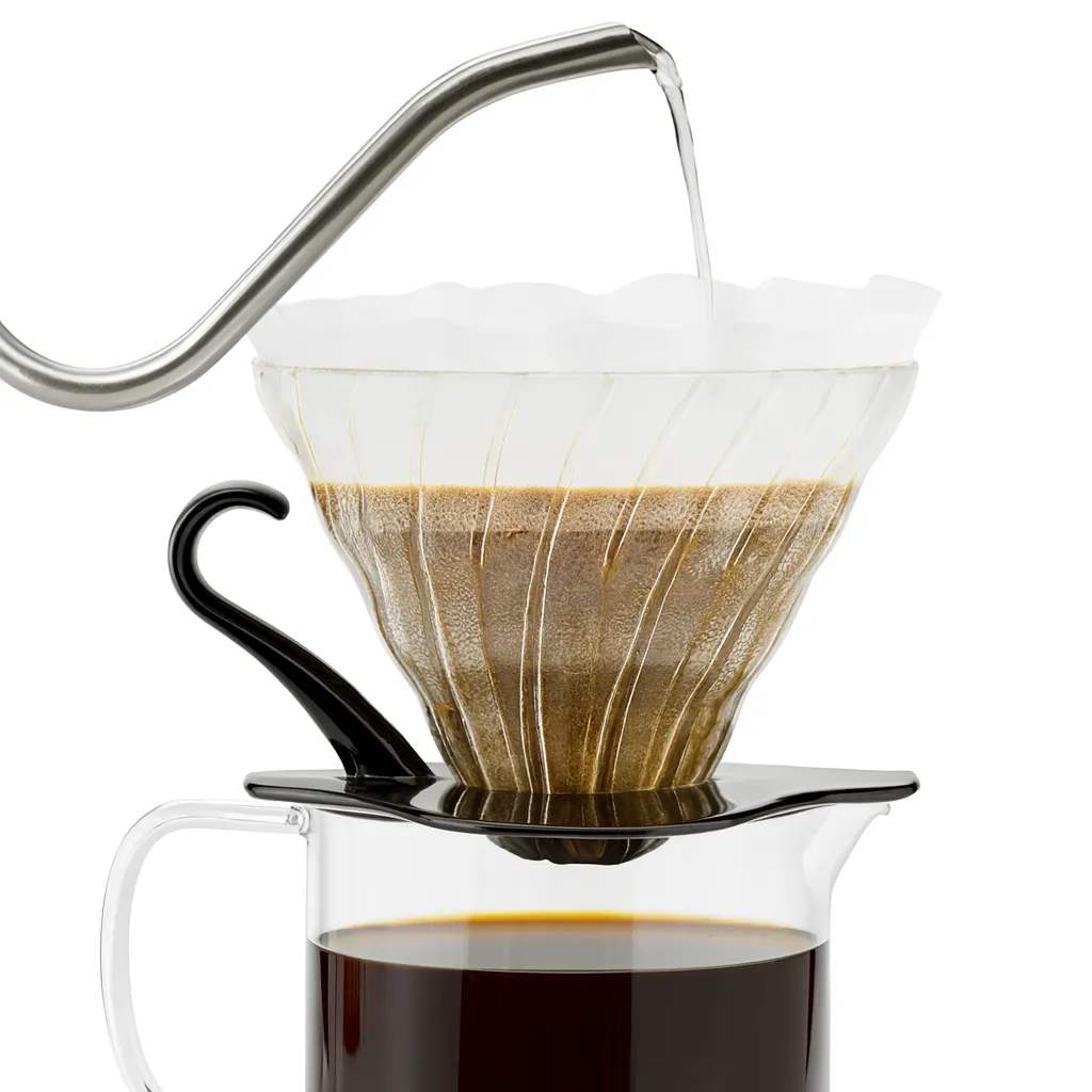 Experience the art of crafting a flawless cup of pour-over coffee with this simple yet thorough V60 brewing guide. This recipe brings out the full, nuanced flavors of your coffee, providing a superior coffee experience.