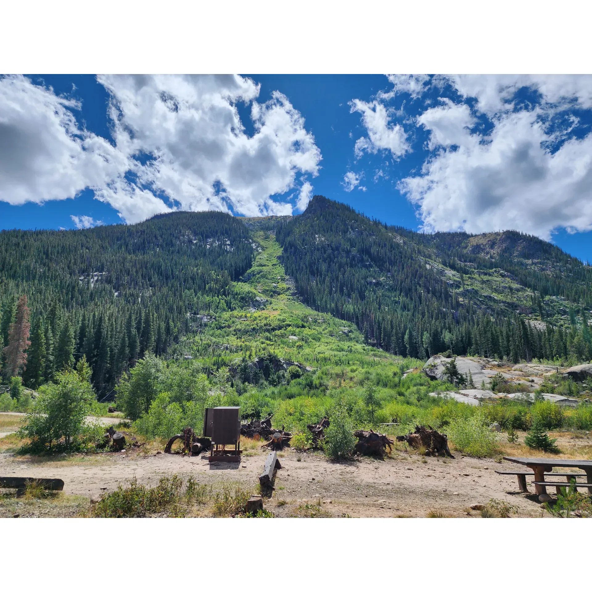 Lincoln Creek Dispersed Campground offers an exceptional outdoor experience for adventurous campers and nature enthusiasts. This remarkable campsite is conveniently located just a short 20-minute drive from the vibrant town of Aspen, providing easy access to a host of recreational activities and scenic beauty.

Visitors to the campground are often treated to the delightful sights of local wildlife, including majestic Moose wandering in their natural habitat. The serene sounds of the Lincoln Creek flowing through the area add to the ambiance, with several sites positioned close enough for campers to enjoy the soothing melody of the rushing water.

Outdoor aficionados will appreciate the proximity to a range of pursuits, as the campground lies within a stone's throw of excellent rock climbing opportunities and a plethora of trailheads offering picturesque hiking paths to explore the surrounding wilderness. The stunning vistas from the campsites serve as the perfect backdrop for a tranquil escape into nature.

For those driving to the campground, a four-wheel drive vehicle is generally recommended, though visitors have found that the roads can be manageable with a sturdy SUV like a Honda CRV. The natural setting of the campground does come with a certain rugged charm, and the dirt roads leading to the sites underscore the authentic rustic camping experience.

Lincoln Creek Dispersed Campground is ideal for those who appreciate the blend of accessibility and seclusion, offering a chance to connect with nature's splendor while staying within reach of modern amenities in nearby Aspen. Whether seeking a peaceful retreat accompanied by the lullaby of a nearby creek or looking to embark on an exhilarating outdoor adventure, this campground promises a memorable and rejuvenating experience in the heart of the great outdoors. Description by ChatGPT.