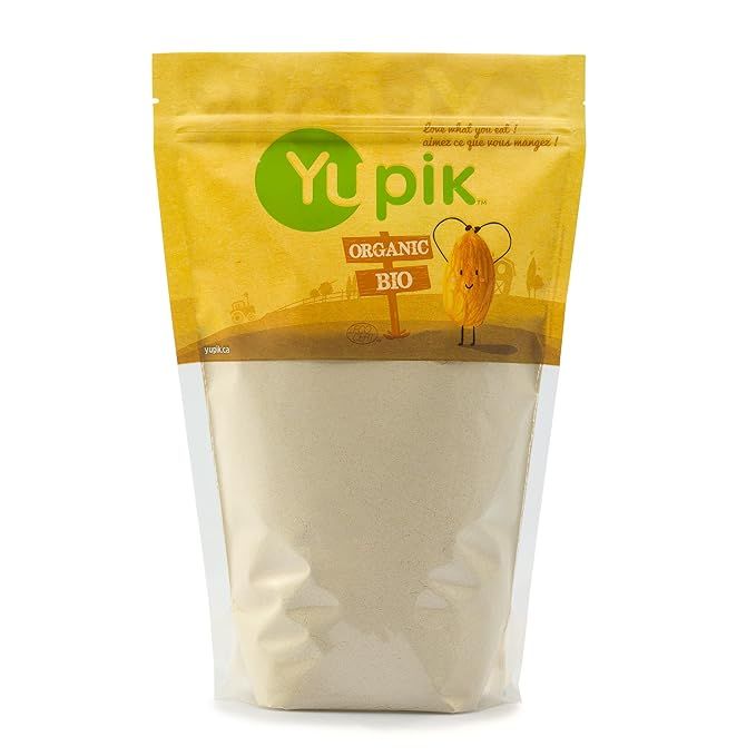 Yupik Organic Quinoa Flour is a high-quality product made from quinoa, a nutritious ancient grain. This flour is certified organic, which means it is produced without the use of synthetic pesticides or fertilizers. It is also non-GMO, vegan, and gluten-free, making it suitable for individuals with dietary restrictions or preferences.