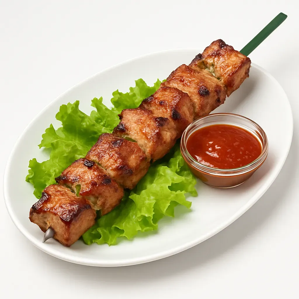 A delightful Eastern European and Central Asian grilled meat dish, perfect for barbecues and rich in earthy flavors.