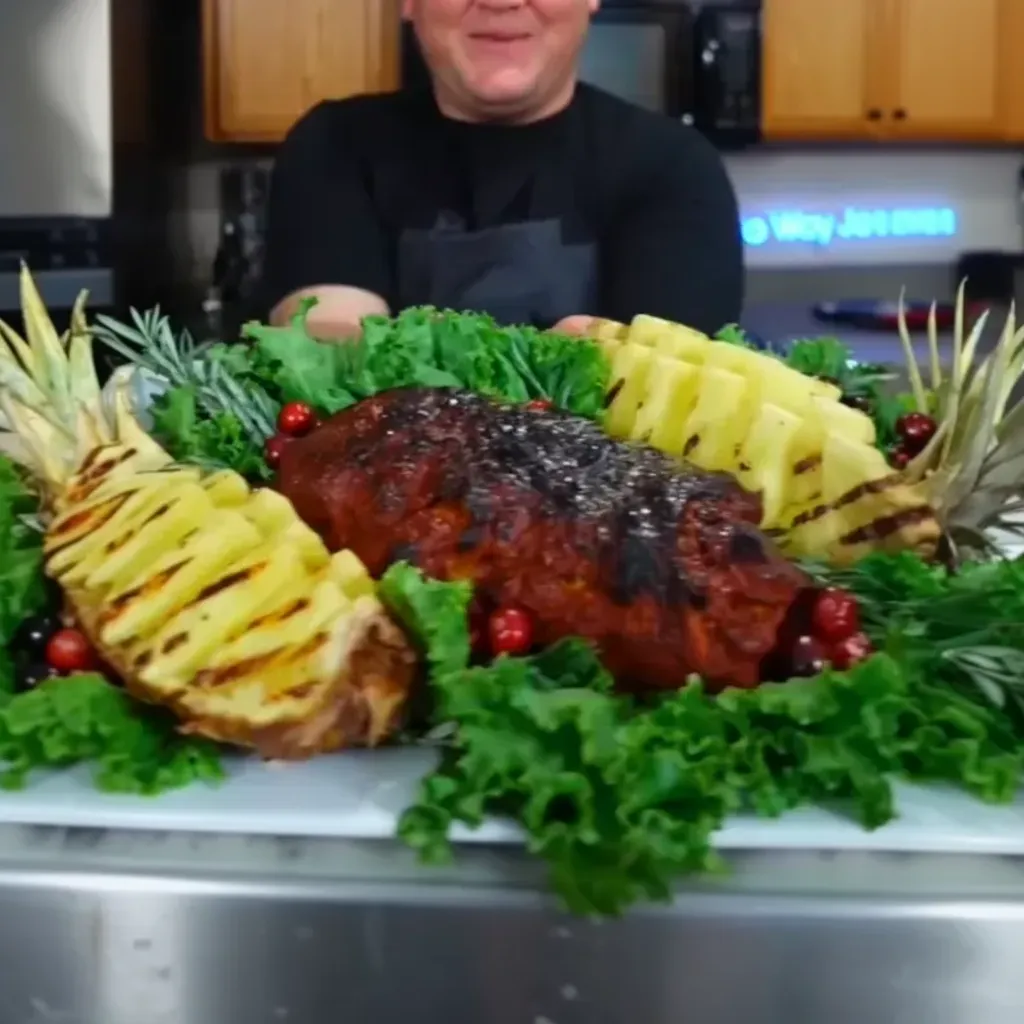 Turkey Breast Al Pastor with Pineapple Stuffing image