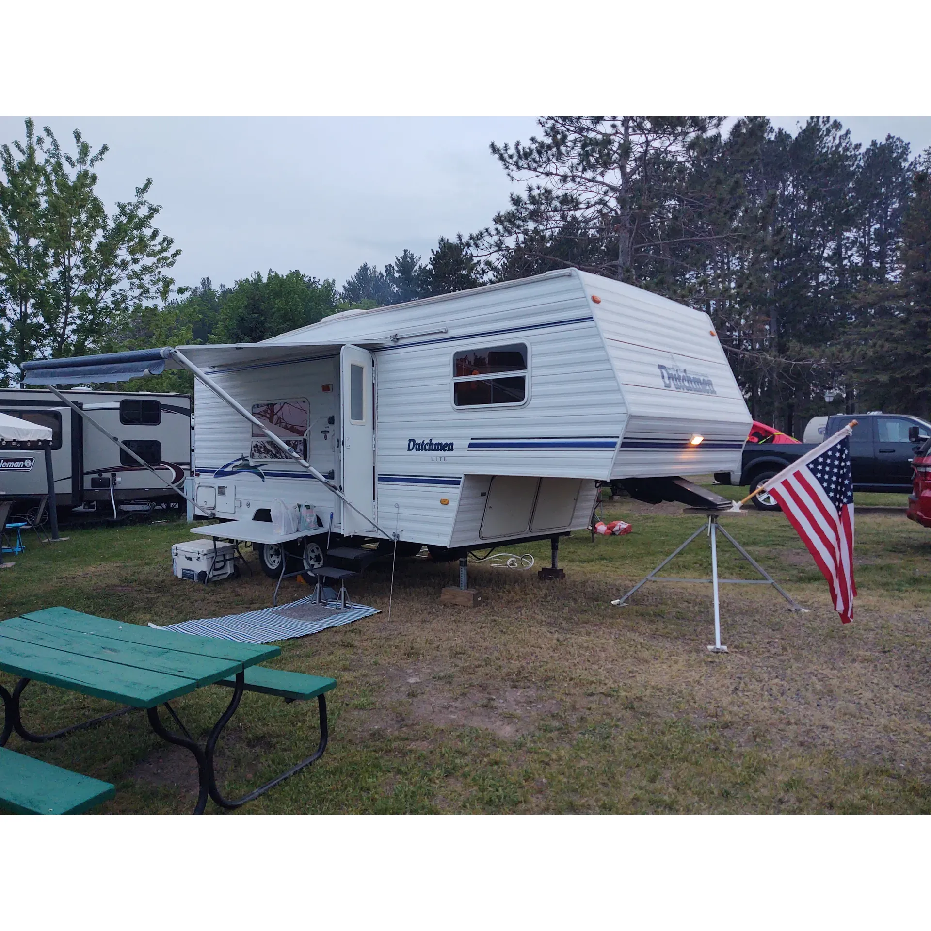 Moose Lake Park & Campground offers a serene and picturesque escape for outdoor enthusiasts and campers alike. Set along the shores of a stunning lake, visitors are treated to breathtaking views of glistening waters and glorious sunsets that paint the sky in a palette of warm hues. The park's proximity to the town offers a perfect blend of wild outdoor experience with the convenience of access to local amenities like bars, gas stations, and grocery stores, all just a few minutes away from the tranquility of your campsite.

Guests frequently praise the campground for its pristine, well-maintained environment. The grounds and facilities, including bathrooms and showers, are consistently kept clean and welcoming, ensuring a comfortable stay. Friendly and efficient staff are always on hand to provide assistance, adding a personal touch to the camping experience that many visitors find memorable.

Whether choosing a lakeside site that allows you to wake up to the soothing sounds of water lapping at the shore or participating in the lively Moose Lake Agate Days, the campground catiles to a variety of preferences. Families and individual campers alike can enjoy a refreshing swim in the clean lake or simply bask in the leisurely pace of nature.

Regular campers at Moose Lake Park & Campground often highlight the respectful and considerate community, especially among seasonal visitors, which contributes to the overall tranquil and relaxing atmosphere. For those who wish to partake in local events or sports, the campground's setting provides prime access to festivities like Agate Days and even hosts impressive athletic events like triathlons.

Beyond tents and RVs, the campground's versatile accommodations cater to a range of outdoor living experiences, offering spacious spots ideal for all styles of campers. Self-service check-in and modestly staffed operations allow for a smooth, hassle-free entry to a natural escape that is both inviting and organized.

In summary, Moose Lake Park & Campground is celebrated as one of Northern Minnesota's best outdoor destinations. With its commendable cleanliness, approachable staff, and an idyllic setting that combines accessibility with the allure of the great outdoors, the campground promises a five-star camping getaway that beckons visitors back year after year. Description by ChatGPT.