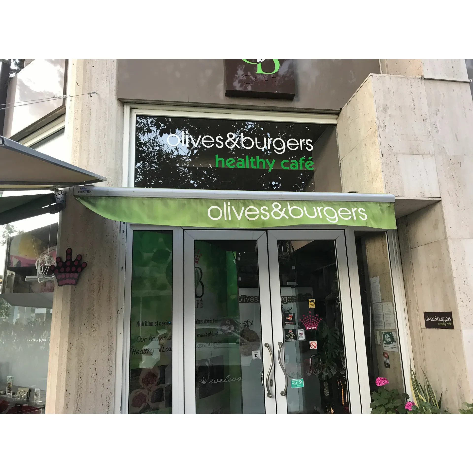 Olives & Burgers is a contemporary eatery that prides itself on serving up indulgent burgers and an array of delicious dining options that cater to both taste and health consciousness. Patrons celebrate the very good burgers that have become a signature offering of the establishment, with many pointing to the Special O&B burger as a must-try item that consistently satisfies even when enjoyed through their reliable delivery service. 

Complementing its burger selection, Olives & Burgers stands out for its side offerings, particularly its use of normal potatoes, providing a cherished alternative for those who prefer a wholesome twist to the traditional side of french fries.

Recognized for its excellent staff, the restaurant's service quality receives high marks, underscoring the team's commitment to creating a pleasant dining atmosphere. Additionally, Olives & Burgers keeps pace with modern payment trends by accepting bitcoin, showcasing its forward-thinking approach to customer convenience.

The eatery's menu also includes well-crafted salads, praised for their freshness and suitability for calorie-conscious diners. Embracing the balance between flavor and nutrition, Olives & Burgers appeals to a diverse clientele seeking out a satisfying yet mindful dining experience. The establishment's commitment to quality and service positions Olives & Burgers as a recommended destination for burger aficionados and health-conscious eaters alike. Description by ChatGPT.