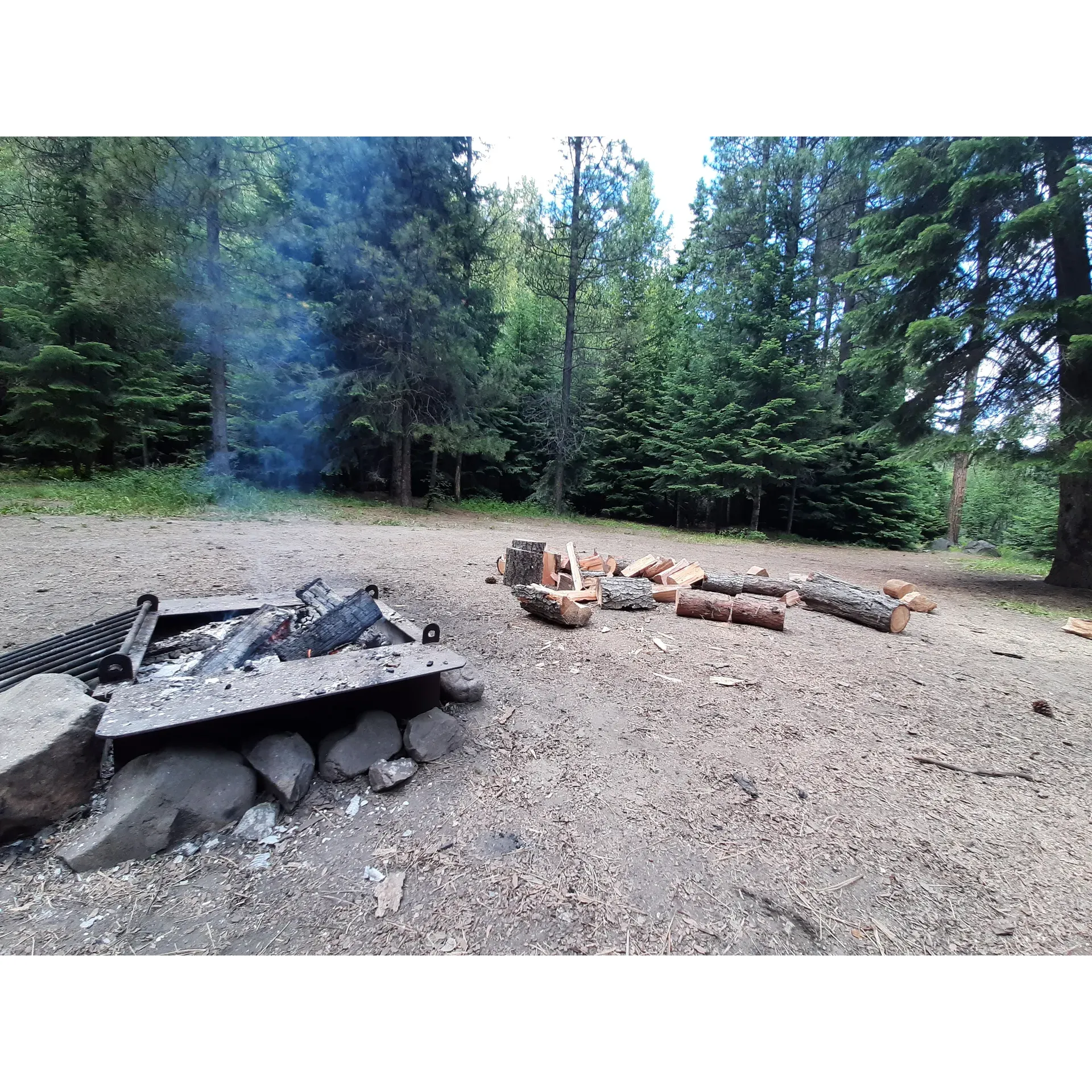 Lower Bake Oven Campground is a charming outdoor retreat that offers stunning riverside campsites ideal for nature lovers and outdoor enthusiasts. Visitors are captivated by the serene ambiance provided by the soothing river currents and the peaceful sounds of water that accompany a night under the stars. This quality makes the campground an oasis of relaxation where guests often find themselves fully immersed in the tranquility of the environment, providing a perfect balance of calm and invigoration.

Having evolved over the years, the campground is equipped with modern amenities such as paved roads that allow for easy access to the various camping spots and well-maintained restrooms that enhance the comfort of your stay. The campsite has retained its pristine condition, much to the delight of those who've witnessed its growth since the 1990s.

Campers have an array of spots to choose from, each offering their own unique perspective along the river's edge. The swiftly moving river beside the campground is a picturesque feature, adding to the scenic beauty of the locale. Moreover, the ample space allows visitors to spread out and enjoy a sense of seclusion even during their outdoor adventure.

Pet owners will find Lower Bake Oven Campground to be a delightful playground for their furry friends, with the adjacent river and creeks providing plenty of opportunities for dogs to splash and play. For those seeking both sunshine and shade, the campground provides a perfect blend with its large, mostly flat terrain that is graced by a scattering of trees and open spaces, allowing for both sun-dappled relaxation and shelter from the midday sun.

Enthusiasts of outdoor recreation, be it a seasoned camper driving a smaller RV or someone pitching a tent, this campground is an ideal spot to reconnect with nature. It's not just a place to stay; it's a tranquil sanctuary that has become a beloved getaway for many and continues to be one of the region’s treasured destinations. Description by ChatGPT.