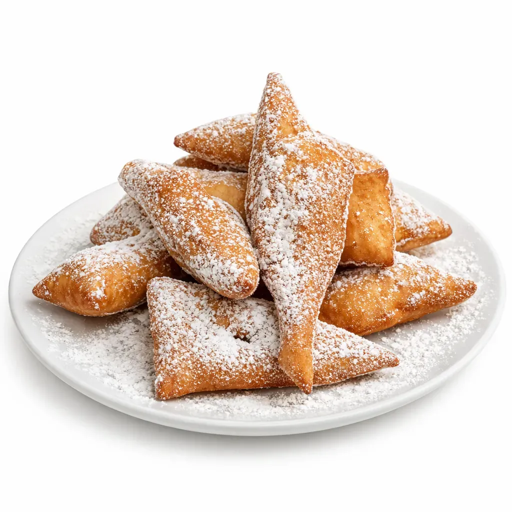 Delight in the sweet, nostalgic aromas and flavors of French Carnival, straight from the Lorraine region. These delightful Beignets de Carnaval are a treat for the senses, offering a crispy exterior with a soft, airy center, perfect for serving fresh and generously dusted with powdered sugar for an authentic French experience.