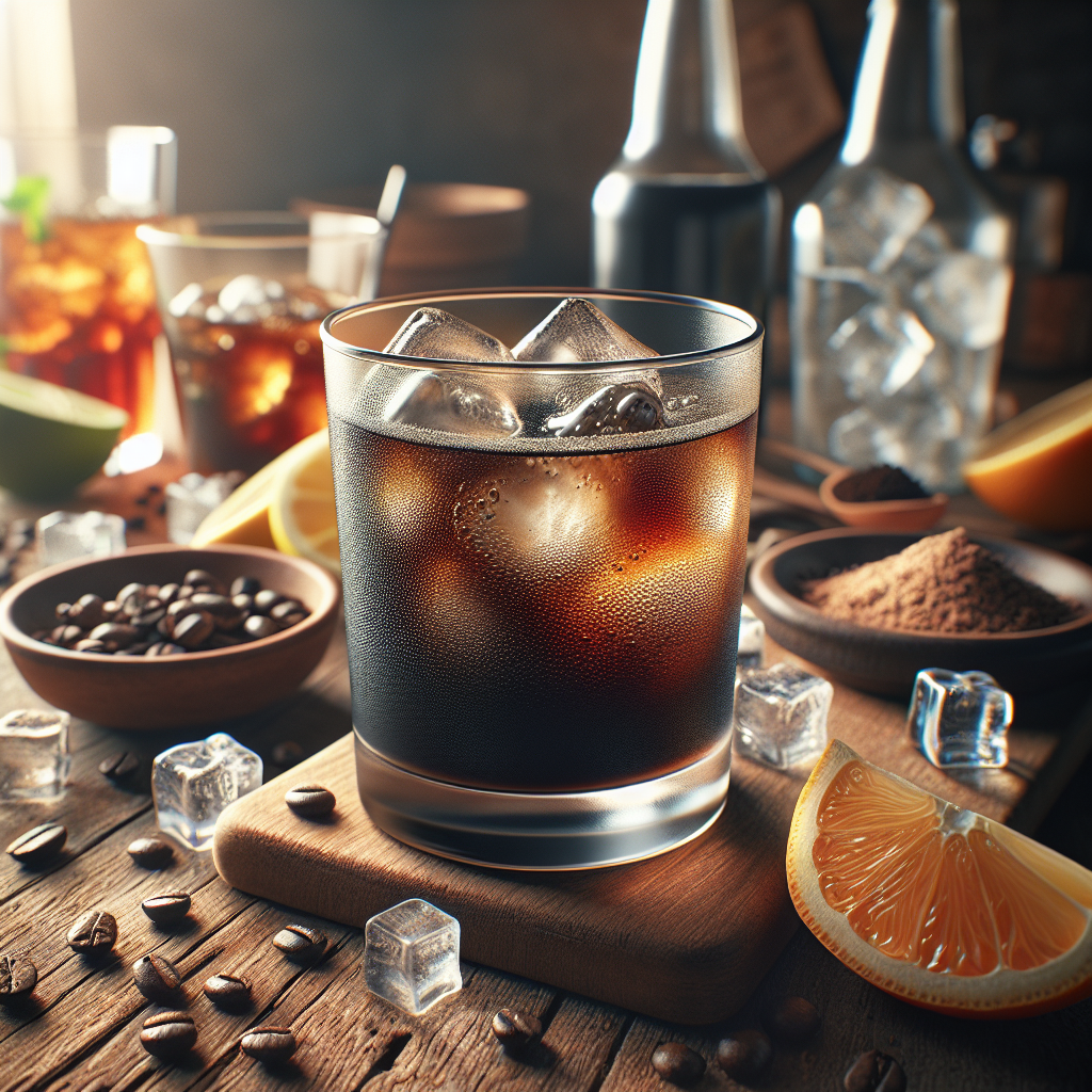 Cold Brew Tonic is a refreshing and caffeinated beverage that's perfect for coffee enthusiasts looking for a cool twist on their regular java routine. This trendy drink combines the intense, smooth flavor of cold brew coffee with the light, bubbly texture of tonic water, often garnished with a citrus peel for an extra zing.