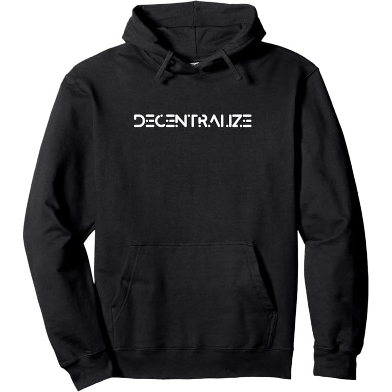 Decentralize - Cryptocurrency Blockchain Hoodie Pullover Hoodie image